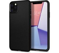 Coque SPIGEN iPhone 11 Pro Max Liquid Air noir mat