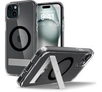 Coque - SPIGEN - iPhone 15 Plus - Magnétique - Kickstand - Ultra Hybrid S - Noir