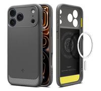 Coque - SPIGEN - Rugged Armor MagSafe - iPhone 17 Pro - TPU souple - Anneau MagFit magnétique
