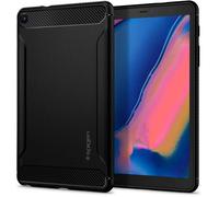 Coque - SPIGEN - Rugged Armor - Noir Mat - Compatible Samsung Galaxy Tab A 8.0 - Synthétique