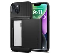 Coque Spigen Slim Armor CS compatible avec iPhone 14 - Noir
