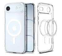 Coque - SPIGEN - Ultra Hybrid MagSafe - Anneau MagSafe intégré - TPU+Polycarbonate - Clear/White