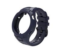 Coque sport en TPU Pour Huawei GT5 GT4 GT3 41mm 46mm, bracelet en silicone respirant de remplacement(Midnight Blue,For GT3 46MM)