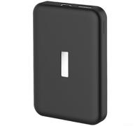 Coque subtile en silicone pour batterie externe Anker MagGO 10 000 mAh pour maintenir l'esthétique et la précision fonctionnelle (noir)