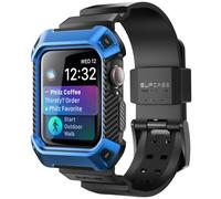 Coque SUPCASE pour Apple Watch 9/8/7/6/SE/5/4 45/44 mm avec bracelet (Unicorn Beetle Pro) [Anti-rayures] [Protection antichoc] Coque robuste pour homm
