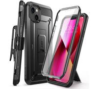 Coque SUPCASE pour iPhone 13 avec support et clip ceinture (Unicorn Beetle Pro)