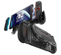 Coque Supcase Titan Pour Nintendo Switch 2 Avec Compartiment Pour Jeux Noir