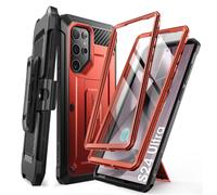 Coque SUPCASE Unicorn Beetle Pro pour Samsung Galaxy S24 Ultra avec support [2 cadres avant] Coque int grale antichoc 360 avec clip ceinture et