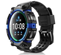 Coque SUPCASE Unicorn Beetle Pro Series pour Galaxy Watch 5 Pro 45 mm (version 2022) : tui de protection robuste avec bracelets (bleu fonc )