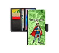 Coque super bretonne Note 10 lite cuir rabat portefeuille drole smartphone vert pochette comique pas cher heros bd de Samsung galaxy