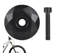 Coque supérieure en alliage d'aluminium étanche et robuste | Couvercle de bol de vélo pour accessoires de vélo de route, VTT, casque de vélo, bouchon de fourche de rechange pour sport de