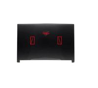 Coque supérieure Noire pour Ordinateur Portable avec Logo Dragon Shield et Bande Rouge, Compatible avec pour MSI GL63 9RC 9RCX 9RDS 9SC 9SD 9SDK 9SE 9SEK (Neuve)