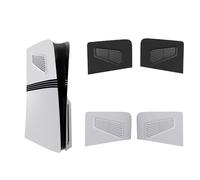 Coque supérieure pour console PS5 Pro - Coque latérale de rechange personnalisée - Anti-poussière - Dissipateur thermique - Coque en ABS pour Playstation 5 Pro - Blanc