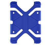 Avizar Coque pour tablette 8,9–12 pouces – Bumper silicone gel universel, support Bleu