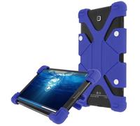 Coque tablette 8.9 à 12 pouces Universel Bumper Silicone Gel bleu Mode Support