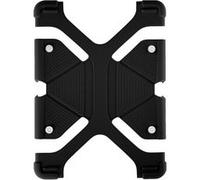 Coque Tablette de 8.9'' à 12'' Antichoc Fonction support vidéo et clavier noir