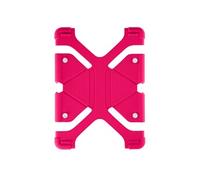 Coque Tablette de 8.9'' à 12'' Antichoc Fonction support vidéo et clavier rose