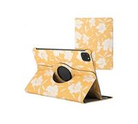 imoshion Coque tablette Design rotatif à 360° pour Apple iPad Pro 11 (2025) M5 / (2024) M4 - Yellow Flowers