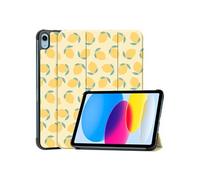 imoshion Coque tablette Design Trifold pour Apple iPad 11 (2025) 11 pouces A16 / iPad 10 (2022) 10.9 pouces - Citrus Dream