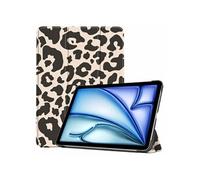 imoshion Coque tablette Design Trifold pour Apple iPad Air 13 pouces (M4/M3/M2) - Leopard