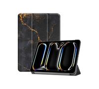 imoshion imoshion Coque tablette Design Trifold pour iPad Pro 11 (2025) M5 / (2024) M4 Black Marble Noir