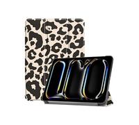 imoshion imoshion Coque tablette Design Trifold iPad Pro 11 (2025) M5 / (2024) M4 Leopard Multicolore