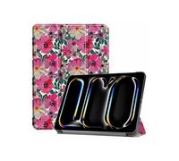 imoshion imoshion Coque tablette Design Trifold pour iPad Pro 13 (2025) M5 / (2024) M4 Floral Water Color Multicolore