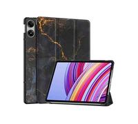 imoshion Coque tablette Design Trifold pour Xiaomi Redmi Pad Pro / POCO Pad - Black Marble