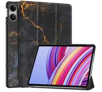 imoshion Coque tablette Design Trifold pour Xiaomi Redmi Pad Pro / POCO Pad - Black Marble