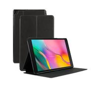 Coque tablette - MOBILIS - Galaxy Tab A8 10.5'' (SM-X200/SM-X205) - Noir - Aspect cuir - Coque rigide & rabat support