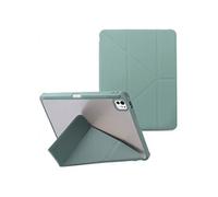 Coque tablette Origami pour iPad Pro 13 (2025) M5 / (2024) M4 - Vert foncé