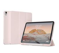 Coque tablette portefeuille Smart Silicone iPad Air 11 pouces (2025) M3 / (2024) M2 / Air 5 (2022) / Air 4 (2020) Rose Accezz