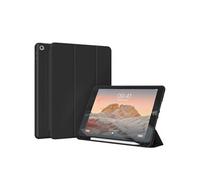 Accezz Accezz Coque tablette portefeuille Smart Silicone iPad 9 (2021) 10.2 pouces / iPad 8 (2020) 10.2 pouces / iPad 7 (2019) 10.2 pouces Noir Noir