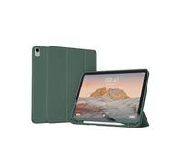 Accezz Accezz Coque tablette portefeuille Smart Silicone iPad Air 11 pouces (2026) M4 / (2025) M3 / (2024) M2 / Air 5 (2022) / Air 4 (2020) Vert foncé Vert foncé