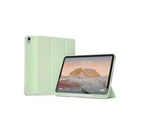 Coque tablette portefeuille Smart Silicone pour iPad Air 11 pouces (2026) M4 / (2025) M3 / (2024) M2 / Air 5 (2022) / Air 4 (2020) - Vert clair