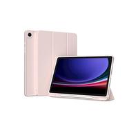 Coque tablette portefeuille Smart Silicone pour Samsung Galaxy Tab A9 Plus - Rose