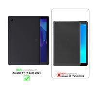 Coque Tablette pour Alcatel 1T (7 Zoll) 2021 Etui Protection 360 Housse Cover