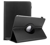 Cadorabo Étui pour Tablette Compatible avec ASUS Zenpad 10 (10.1") (Z301MFL) en Noir - Housse de Protection en Cuir synthétique avec Fonction de Support - Étui à 360 degrés avec Bande élastique