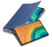 Cadorabo Housse Pour Tablette Compatible Avec Huawei Matepad Pro (10.8 Zoll) En Bleu Foncé Jersey - Étui De Protection Ultrafin Avec Auto Wake Up Et Fonction De Support