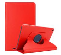Cadorabo Housse Pour Tablette Huawei Matepad T 10 (9.7 Zoll) / T 10s (10.1 Zoll) En Rouge Pavot - Étui De Protection Sans Auto Wake Up Avec Fonction De Support Et Fermeture Par Bande Élastique