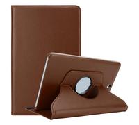 cadorabo Coque Tablette pour Samsung Galaxy Tab S3 (9.7" Zoll) SM-T820N / T825N en Brun Champignon - Housse Protection Auto Wake Up avec Stand Horizontal et Fermeture de Bande Élastique
