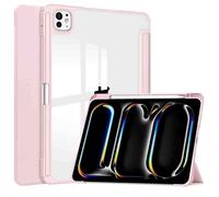 imoshion Coque tablette rigide Trifold pour Apple iPad Pro 11 (2024) M4 - Rose