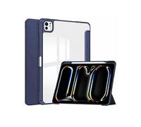 Coque tablette rigide Trifold pour iPad Pro 11 (2024) M4 - Bleu foncé