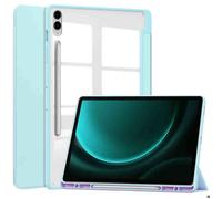 imoshion imoshion Coque tablette rigide Trifold Samsung Tab S10 Plus / Tab S9 FE Plus / Tab S9 Plus 12.4 pouces Bleu clair Bleu clair