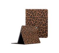 Selencia Selencia Coque tablette Sabi avec imprimé léopard iPad Air 11 pouces (2026) M4 / (2025) M3 / (2024) M2 / Air 5 (2022) / Air 4 (2020) Mocha Brown Marron