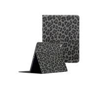 Coque tablette Sabi avec imprimé léopard pour iPad Air 11 pouces (2026) M4 / (2025) M3 / (2024) M2 / Air 5 (2022) / Air 4 (2020) - Midnight Black