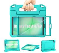 Coque Tablette Samsung Galaxy Tab A11/A9 Enfant 8.7 Pouces 2025/2023, TrendGate Étui Léger et Résistant Aux Chocs Écran Intégré avec Poignée et Support pour Galaxy Tab A11/A9 8.7'', Turquoise