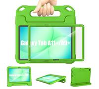 Coque Tablette Samsung Galaxy Tab A11+/A9+ Plus Enfant 11 Pouces 2025/2023, TrendGate Étui Léger et Résistant Aux Chocs Écran Intégré avec Poignée et Support pour Galaxy Tab A11+/A9+ 11'', Vert