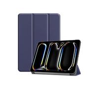 imoshion Coque tablette Trifold pour Apple iPad Pro 11 (2025) M5 / (2024) M4 - Bleu foncé