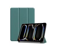 Coque tablette Trifold pour iPad Pro 13 (2025) M5 / (2024) M4 - Vert foncé